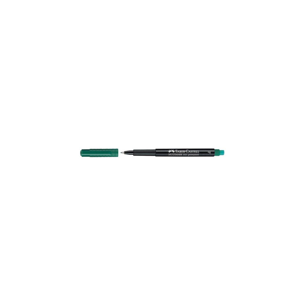 Produktbild för Märkpenna VF FABER CASTELL fine grön