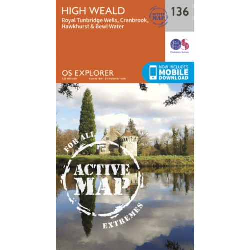 Ordnance Survey High Weald, Royal Tunbridge Wells