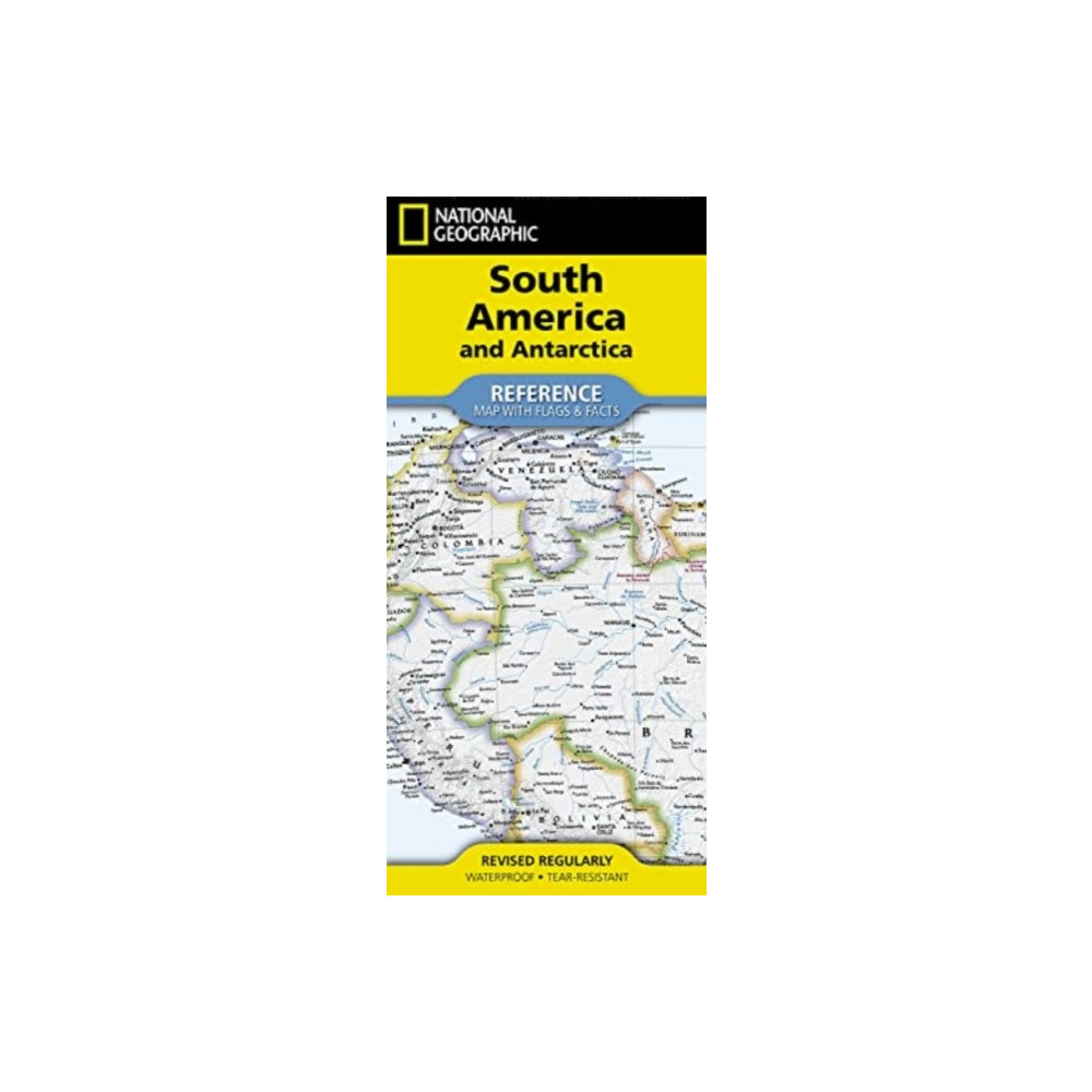 Produktbild för South America and Antarctica Map