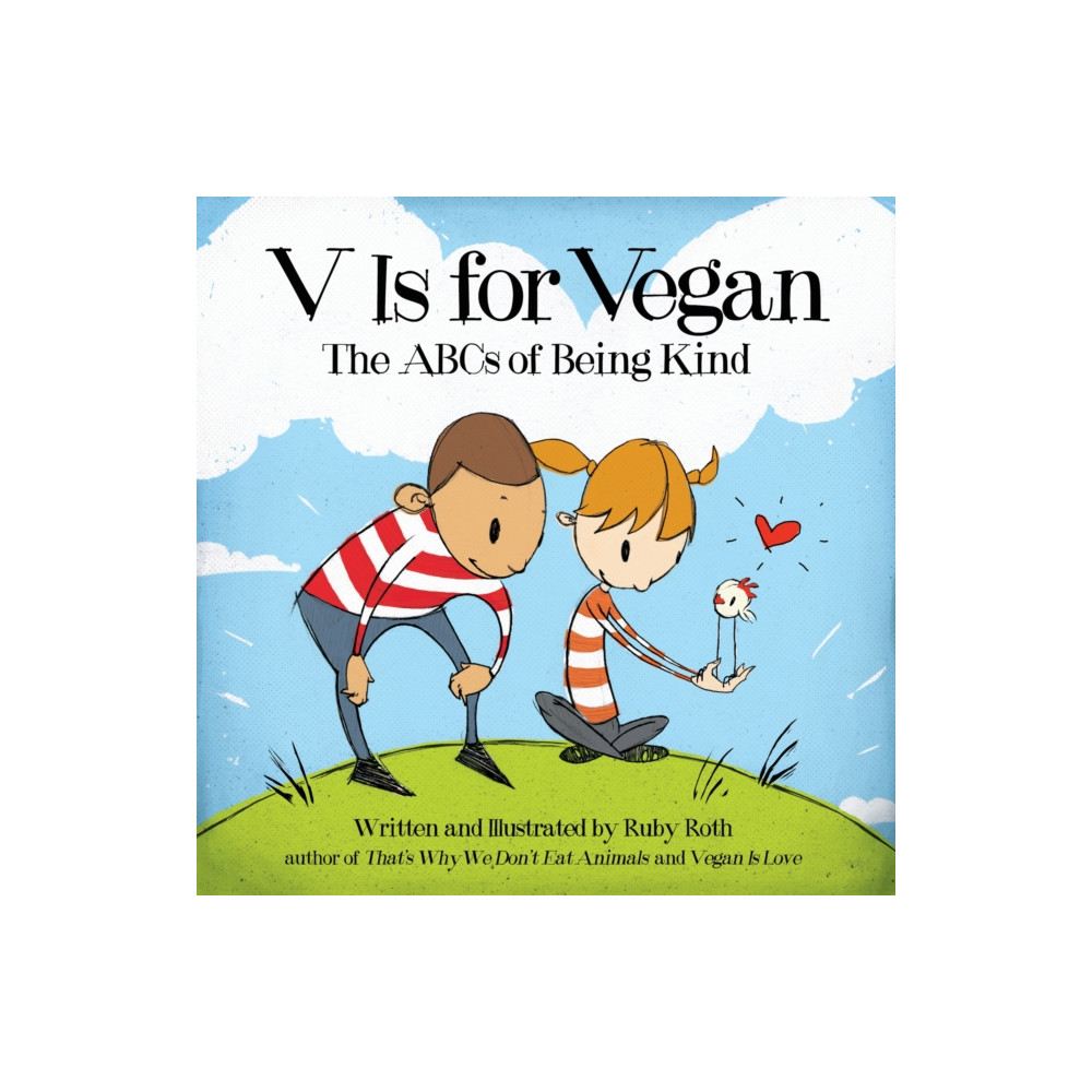 Produktbild för V Is for Vegan (inbunden, eng)