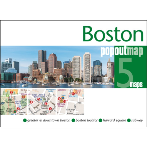 Heartwood Publishing Boston PopOut Map