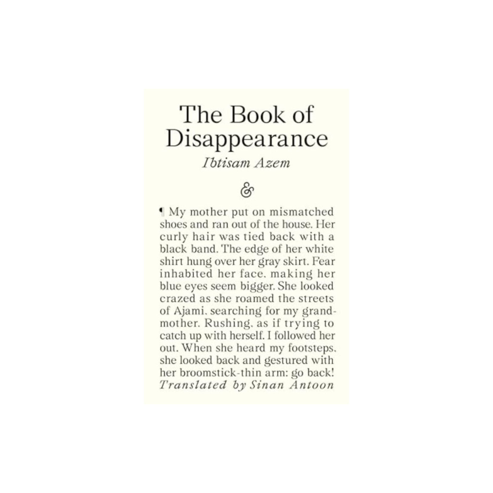 Produktbild för The Book of Disappearance (häftad, eng)