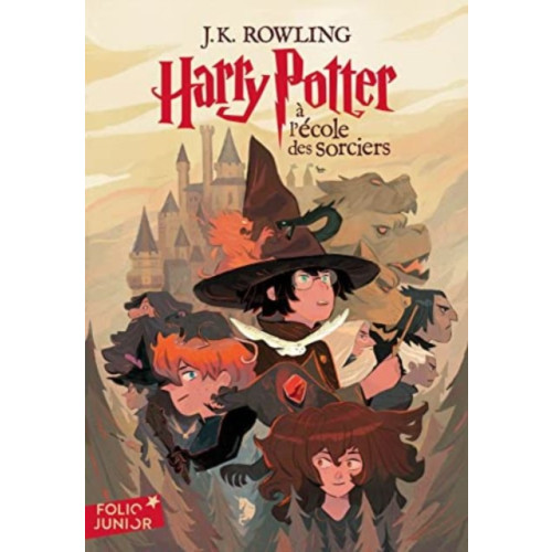 Gallimard Harry Potter a l ecole des sorciers (häftad, eng)