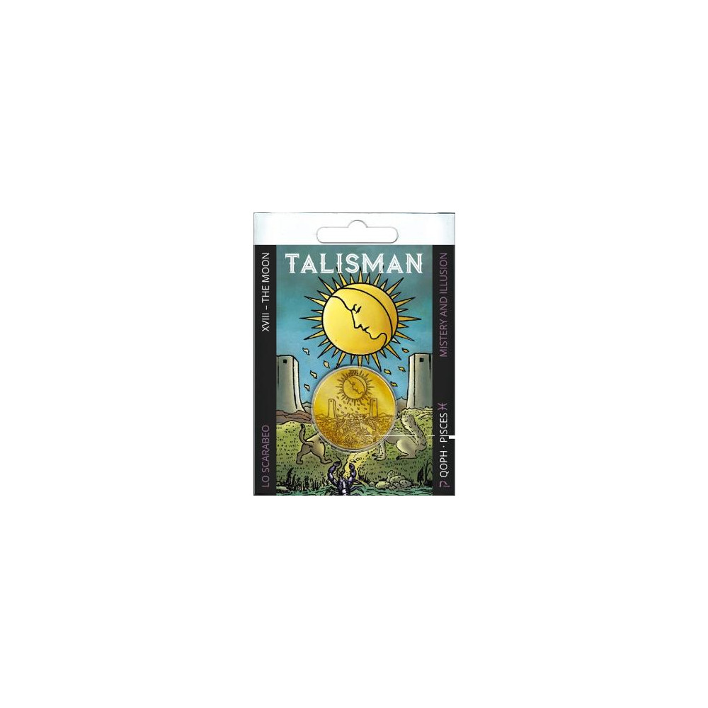 Produktbild för Tarot Talisman - XVIII THE MOON