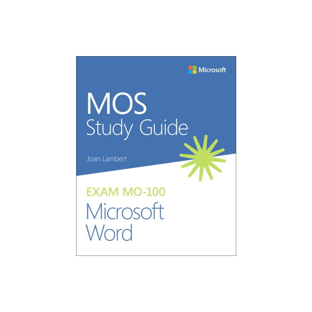 Produktbild för MOS Study Guide for Microsoft Word Exam MO-100 (häftad, eng)