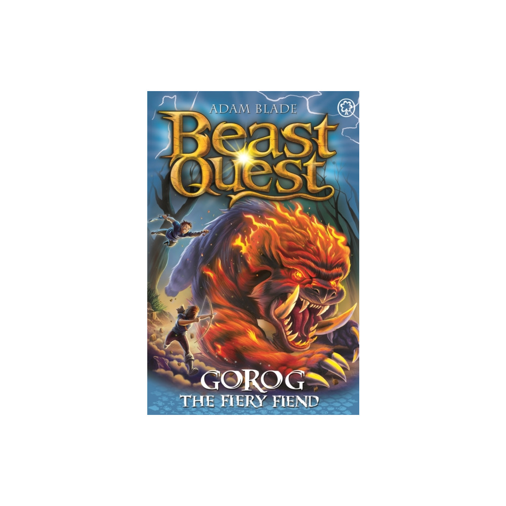 Produktbild för Beast Quest: Gorog the Fiery Fiend (häftad, eng)
