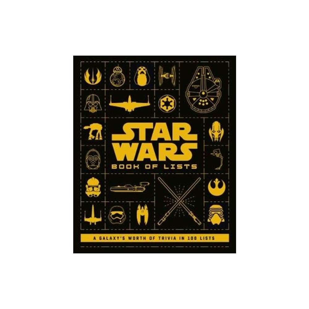 Produktbild för Star Wars: Book of Lists (inbunden, eng)