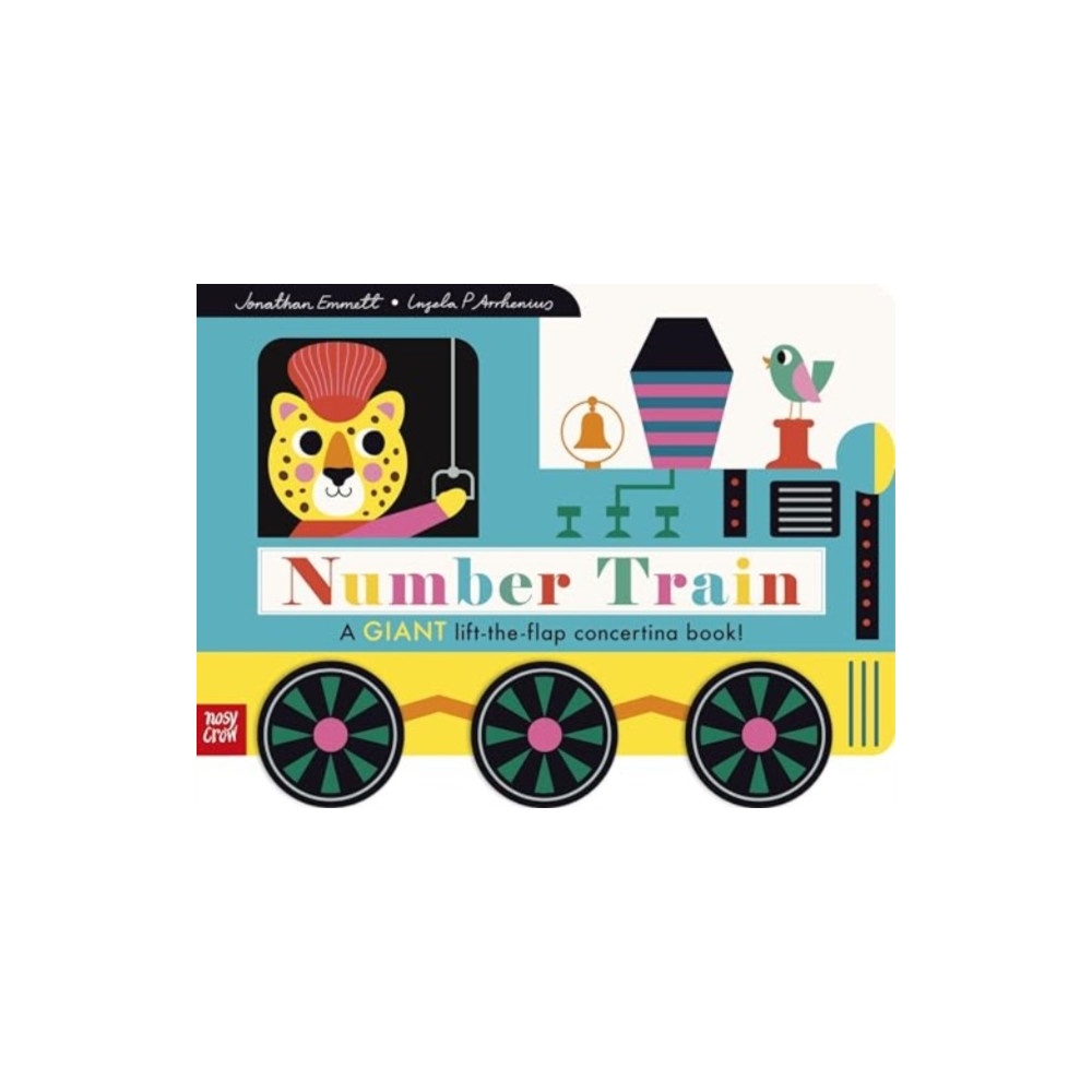 Produktbild för Number Train (bok, board book, eng)