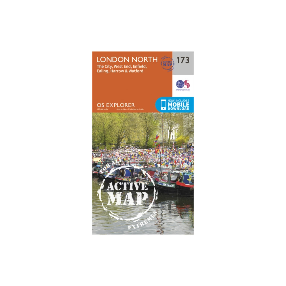 Produktbild för London North, The City, West End, Enfield, Ealing, Harrow & Watford