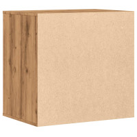 Produktbild för Byrå ek 60x41x58 cm konstruerat trä