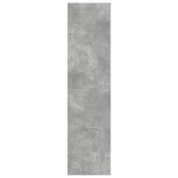 Produktbild för Garderob betonggrå 30x50x200 cm konstruerat trä