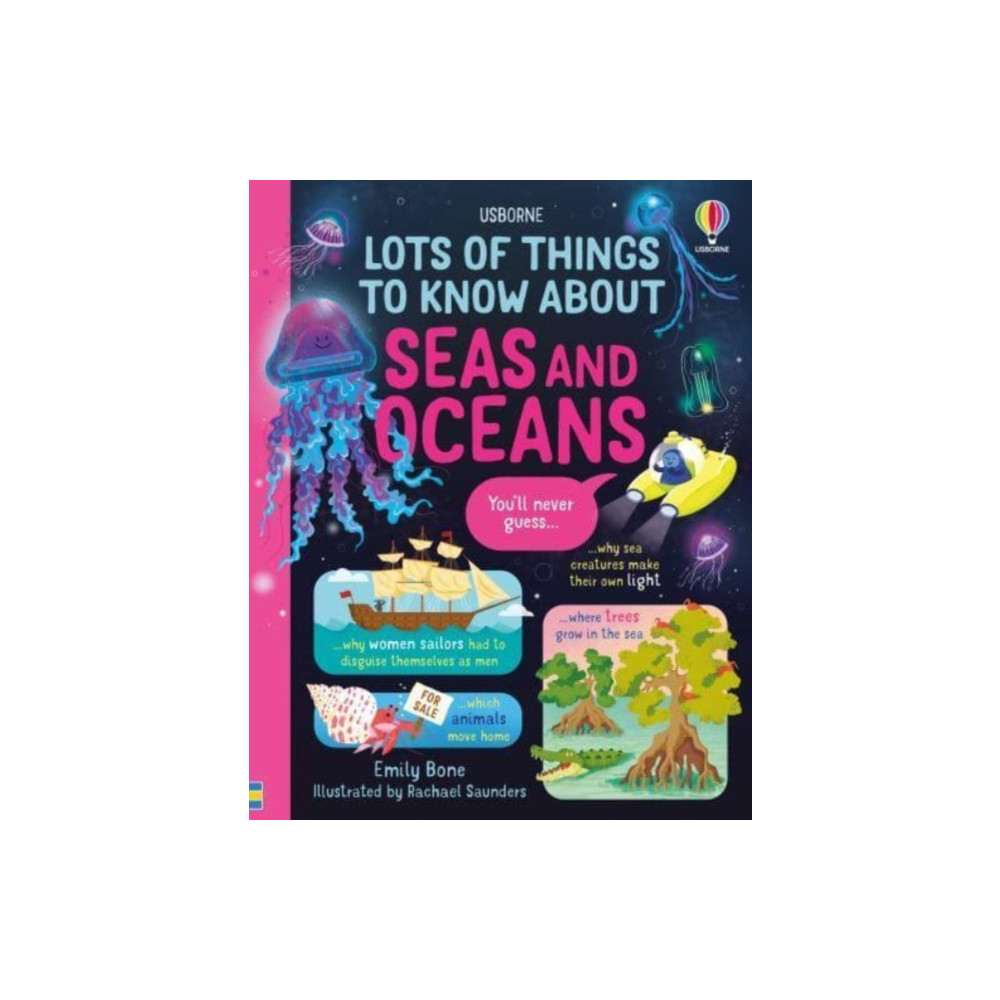 Produktbild för Lots of Things to Know About Seas and Oceans (inbunden, eng)