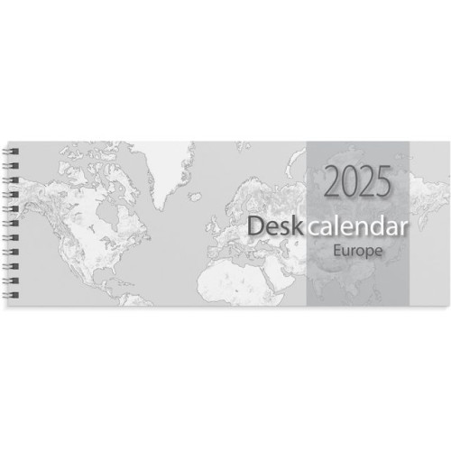 Burde Desk calendar Europe 2025