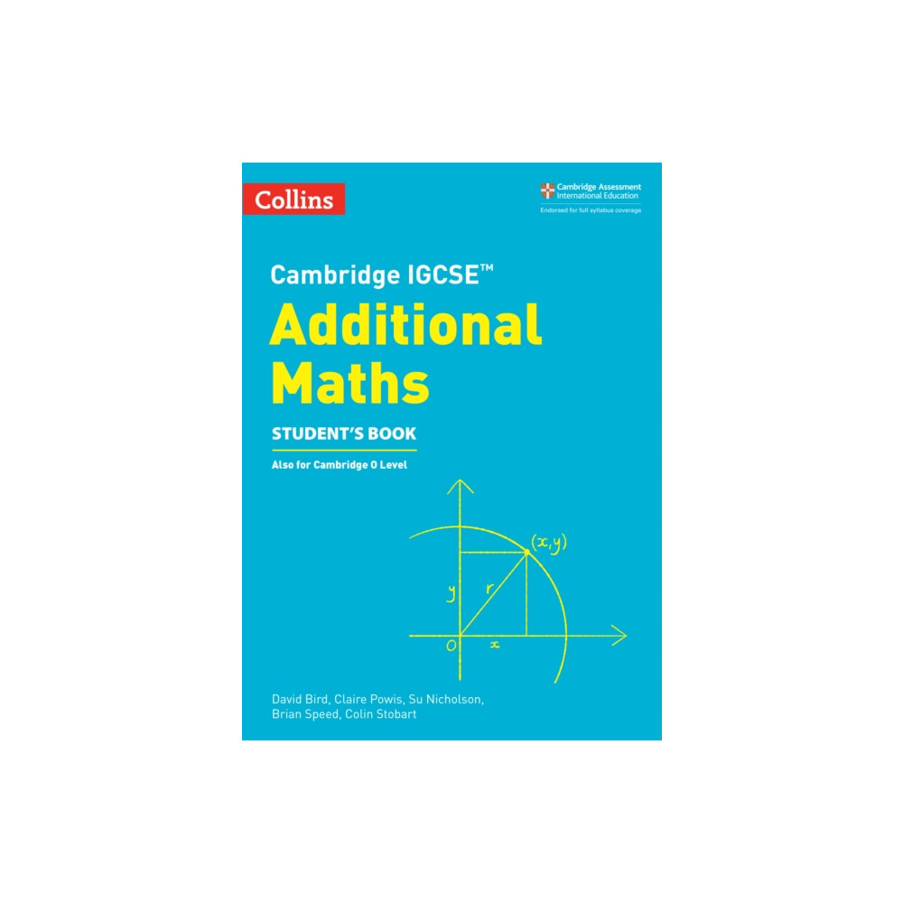 Produktbild för Cambridge IGCSE™ Additional Maths Student’s Book (häftad, eng)