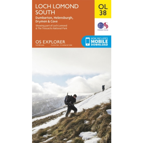 Ordnance Survey Loch Lomond South, Dumbarton & Helensburgh, Drymen & Cove