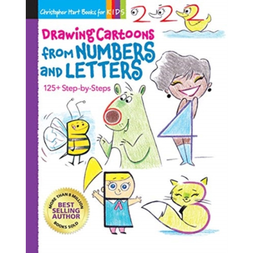 Sixth & Spring Books Drawing Cartoons from Numbers and Letters (häftad, eng)