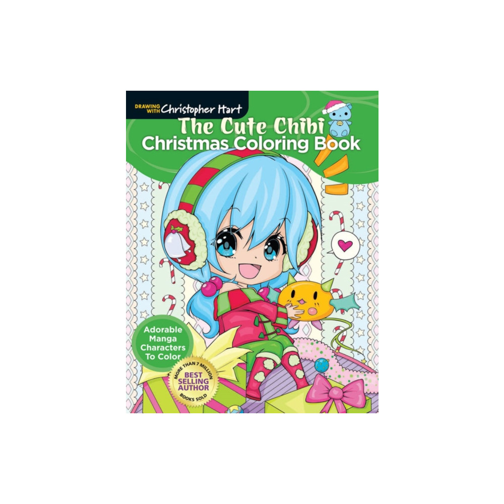 Produktbild för Cute Chibi Christmas Coloring Book, The (häftad, eng)