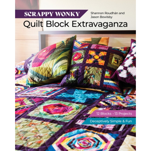 C & T Publishing Scrappy Wonky Quilt Block Extravaganza (häftad, eng)