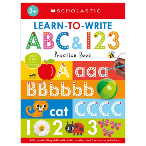 Scholastic Inc. Learn to Write ABC & 123: Scholastic Early Learners (Workbook) (häftad, eng)