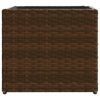 Produktbild för Odlingslådor 2 st brun 36x30x32 cm konstrotting