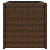 Produktbild för Odlingslådor 2 st brun 36x30x32 cm konstrotting