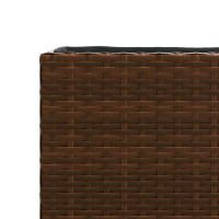 Produktbild för Odlingslådor 2 st brun 36x30x32 cm konstrotting