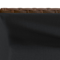 Produktbild för Odlingslådor med hylla 2 st brun 70x28x70 cm konstrotting