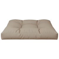 Produktbild för Palldyna taupe 70x70x12 cm tyg