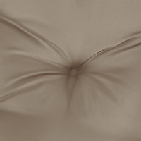 Produktbild för Palldyna taupe 70x70x12 cm tyg