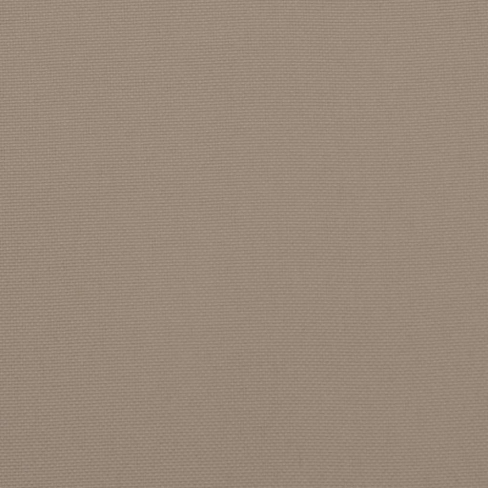 Produktbild för Palldyna taupe 70x70x12 cm tyg