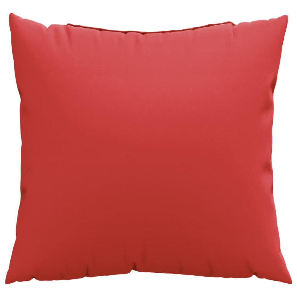 Produktbild för Soffkuddar 4 st röd 60x60 cm tyg