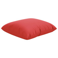 Produktbild för Soffkuddar 4 st röd 60x60 cm tyg