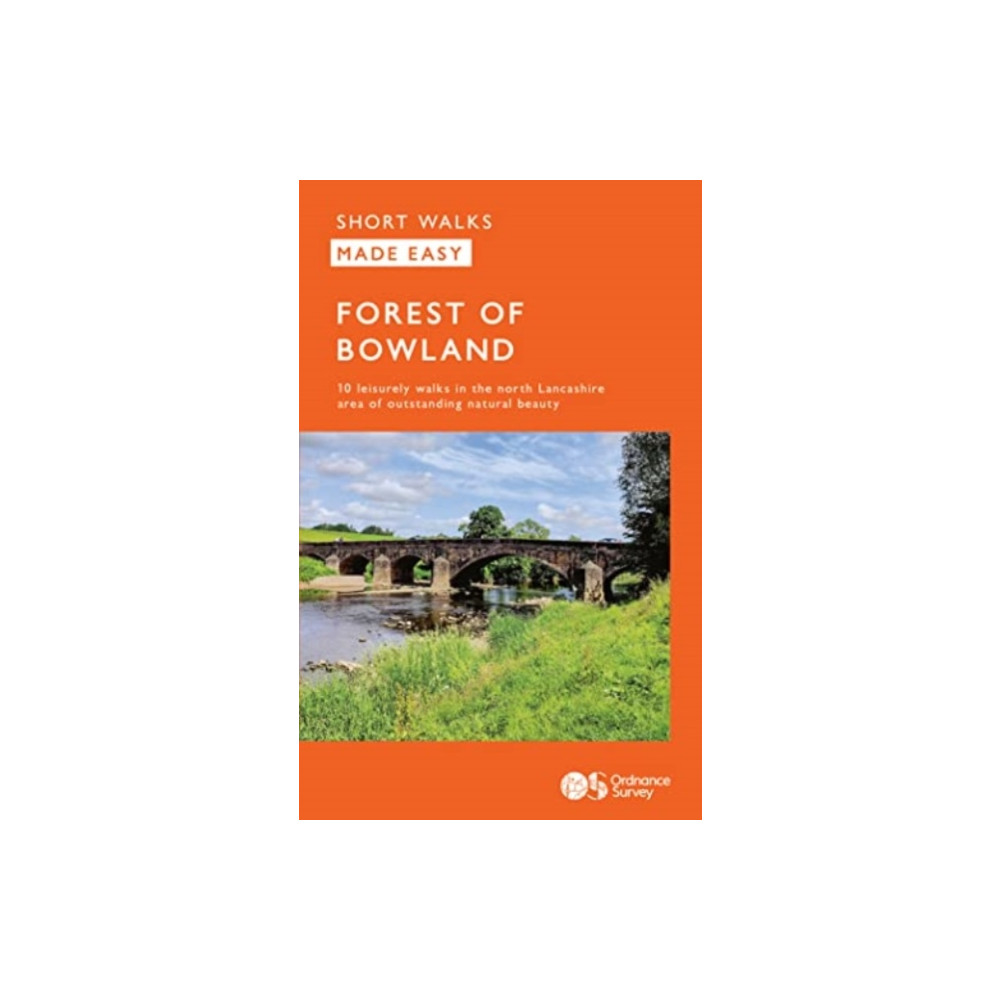 Produktbild för OS Short Walks Made Easy - Forest of Bowland (häftad, eng)