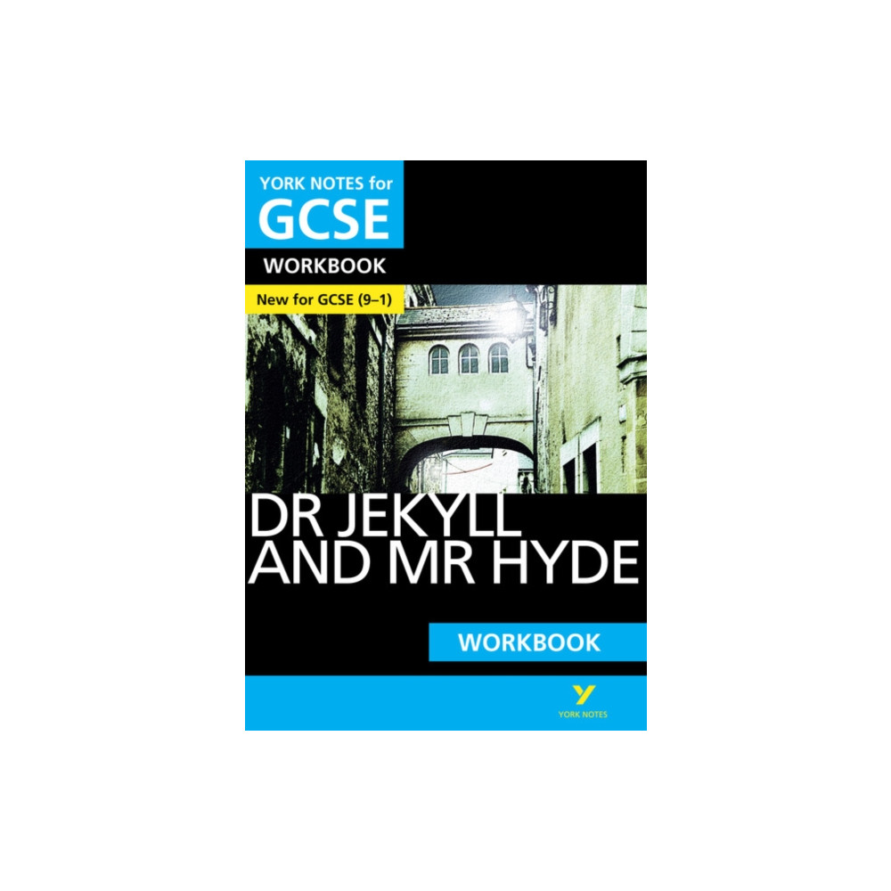 Produktbild för Dr Jekyll and Mr Hyde York Notes GCSE English Literature Workbook - for 2026, 2027 exams (häftad, eng)
