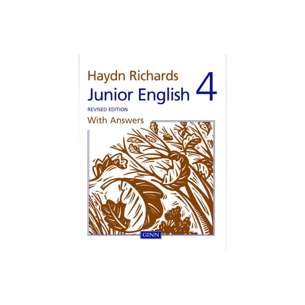 Produktbild för Haydn Richards Junior English Book 4 With Answers (Revised Edition) (häftad, eng)