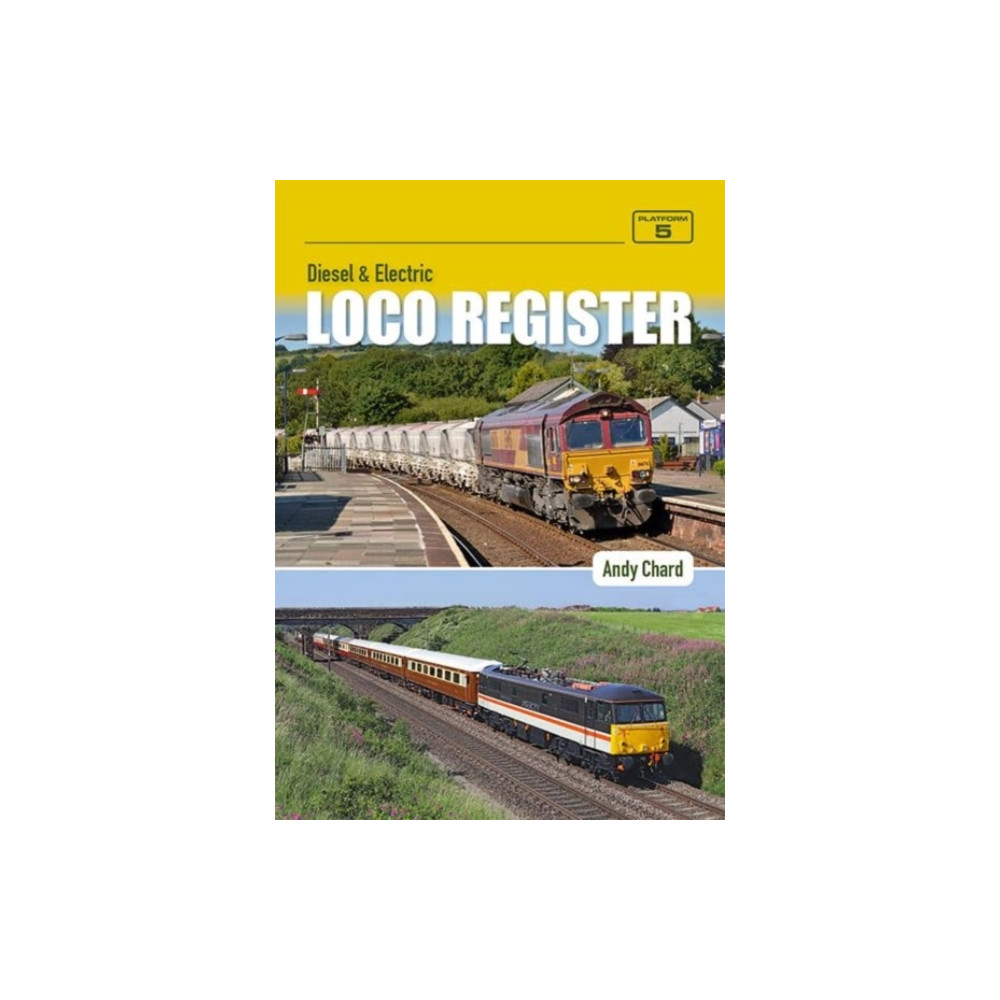 Produktbild för Diesel & Electric Loco Register 6th Edition (häftad, eng)