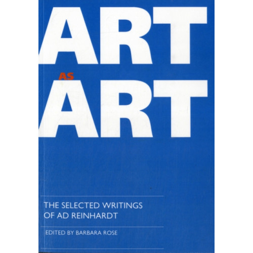 University of california press Art as Art (häftad, eng)