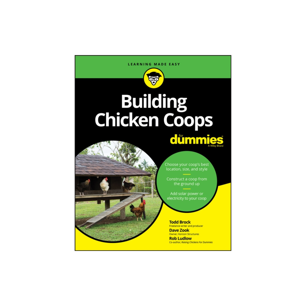 Produktbild för Building Chicken Coops For Dummies (häftad, eng)