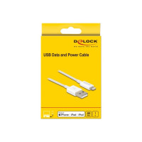 Produktbild för Delock Lightning-kabel - Lightning / USB - 1 m