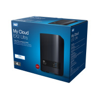 Produktbild för WD My Cloud EX2 Ultra WDBVBZ0040JCH - personlig molnlagringsenhet - 4 TB