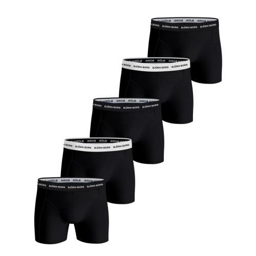 Björn Borg Björn Borg Cotton Strecth Boxer 5-pack - Black