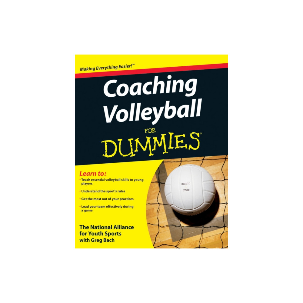 Produktbild för Coaching Volleyball For Dummies (häftad, eng)