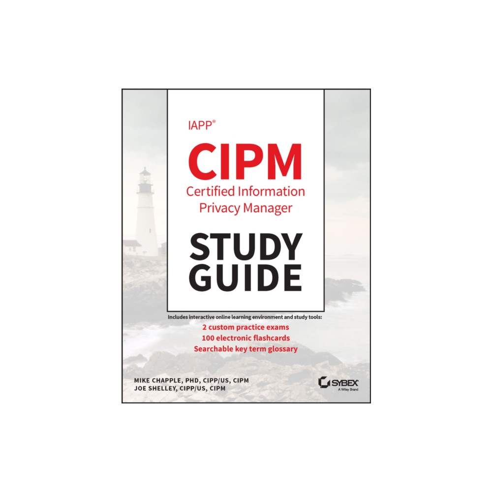 Produktbild för IAPP CIPM Certified Information Privacy Manager Study Guide (häftad, eng)