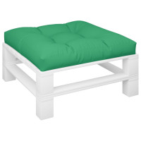 Produktbild för Palldyna grön 70x70x12 cm tyg
