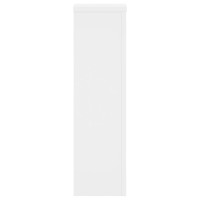 Produktbild för Växtställ 2 st vit 17x17x60 cm konstruerat trä