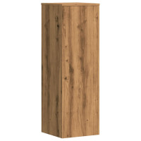 Produktbild för Växtställ ek 33x33x100 cm konstruerat trä