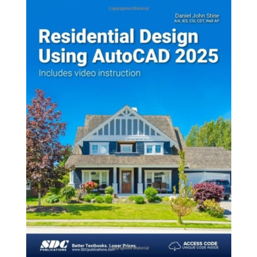 SDC Publications Residential Design Using AutoCAD 2025 (häftad, eng)