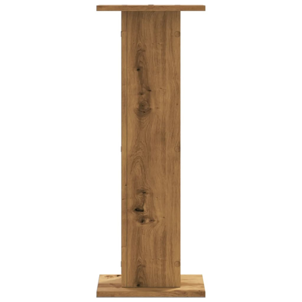 Produktbild för Växtställ 2 st ek 30x30x80 cm konstruerat trä