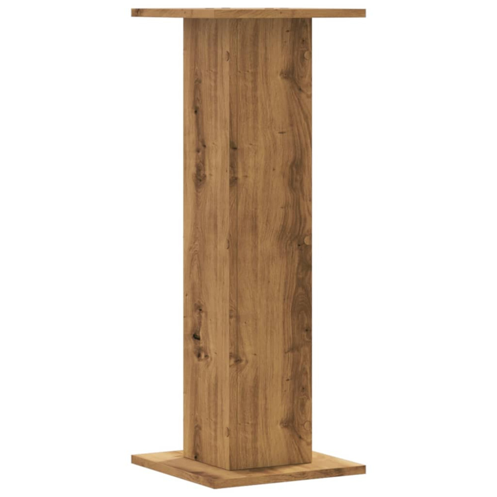 Produktbild för Växtställ 2 st ek 30x30x80 cm konstruerat trä