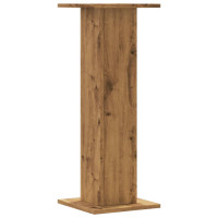 Produktbild för Växtställ 2 st ek 30x30x80 cm konstruerat trä
